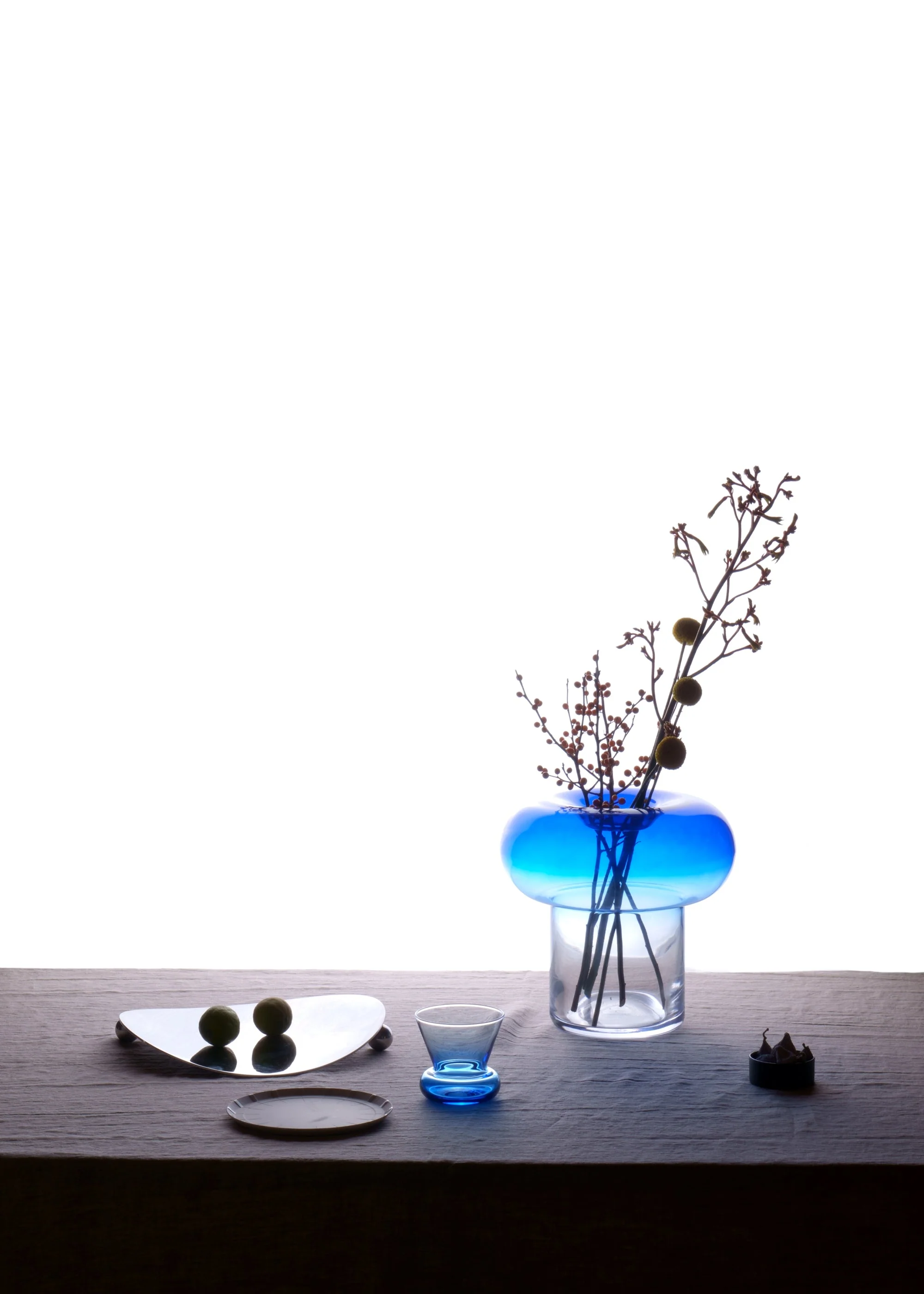 ORIO vase / Blue - Image 5