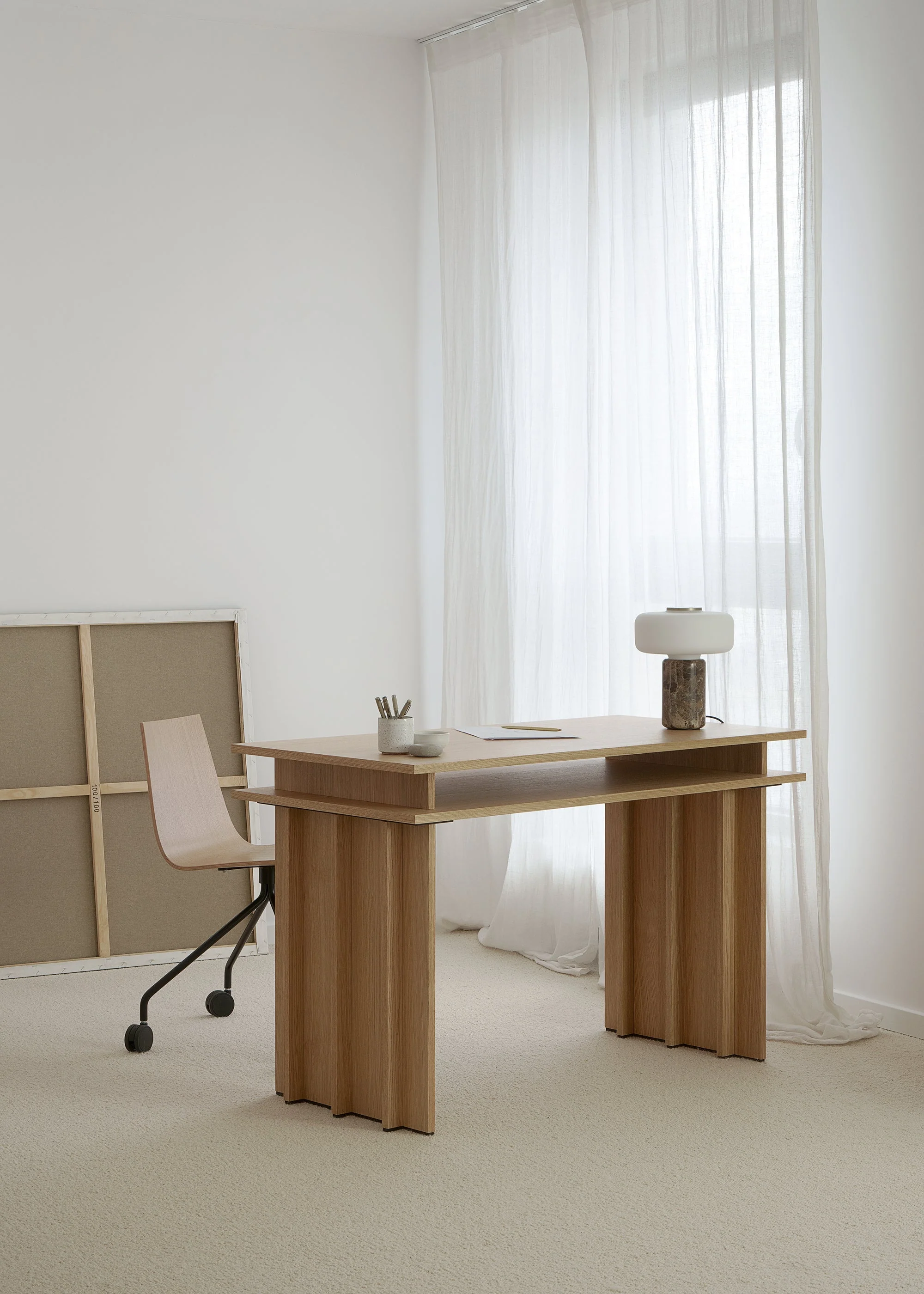 PIATO desk / Natur oak